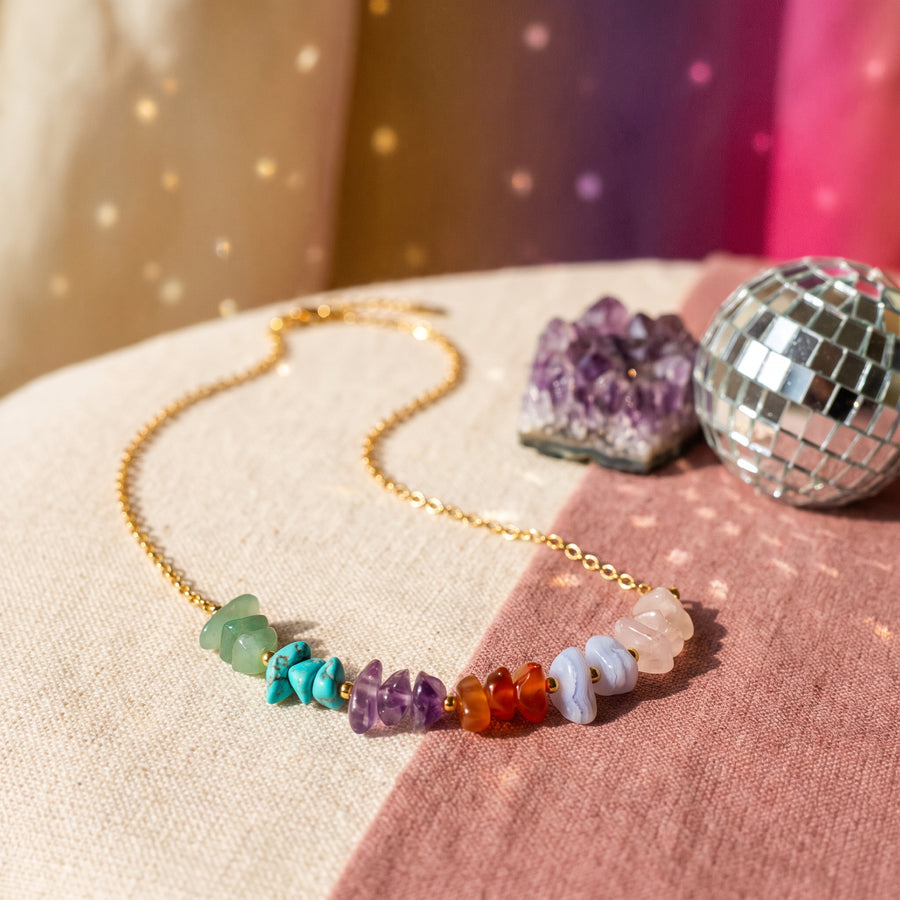Emotional Support Crystals Necklace